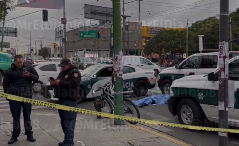 Camión de basura atropella a ciclista en la Gustavo A. Madero