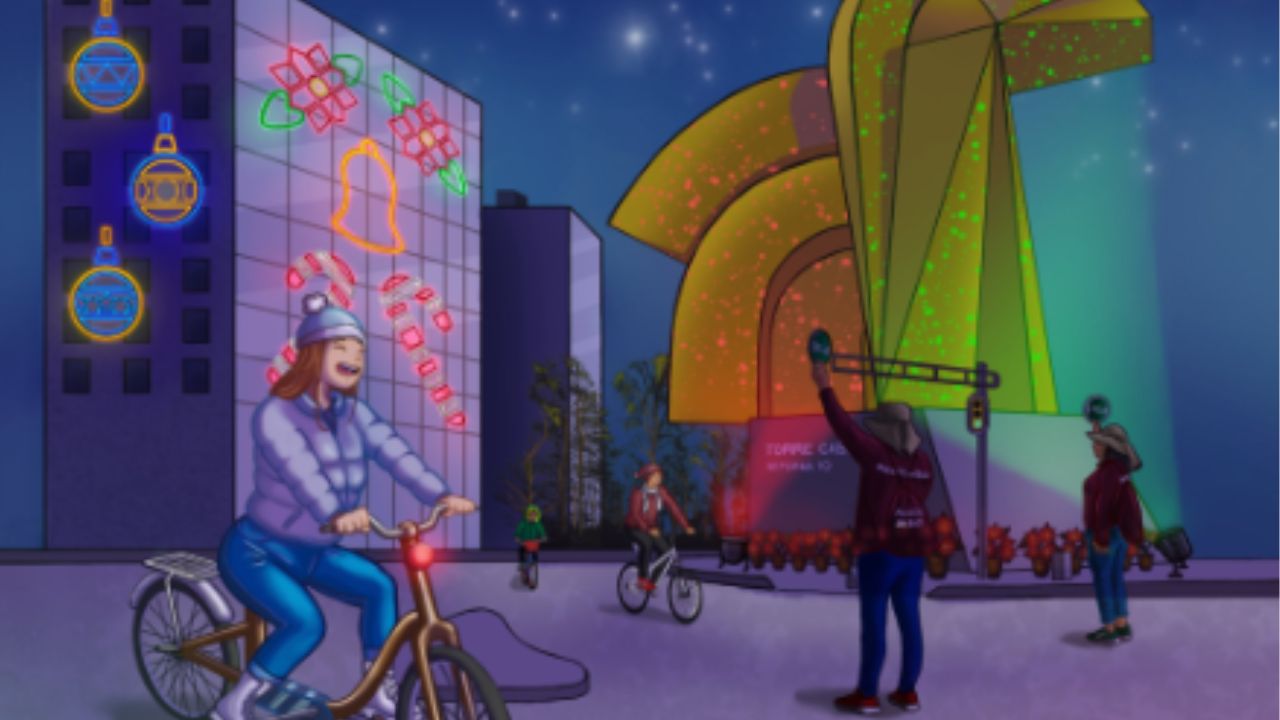 Prepara tu bici para el paseo nocturno de navidad en la CDMX