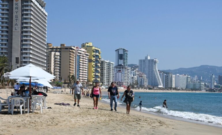 Presume AMLO que seguridad en Acapulco mejorará tras ‘Otis’