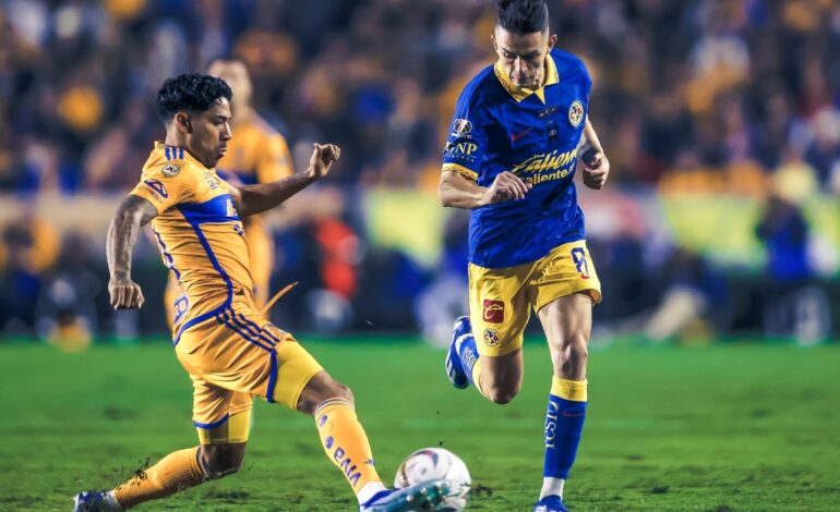 Tigres rescata empate al América en la idea de la final de la Liga Mx