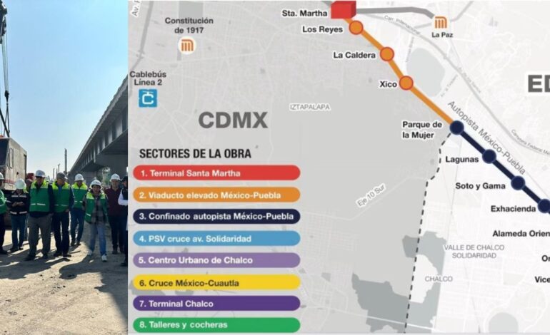 Cerrarán por 12 días lateral de la autopista México-Puebla por trolebús