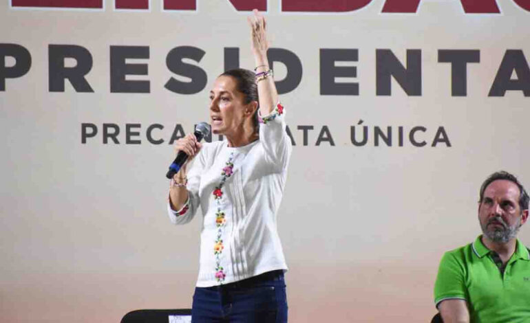 Claudia Sheinbaum inicia gira por Chihuahua