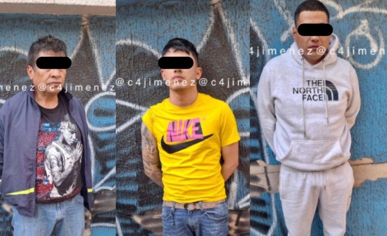 Caen 3 presuntos integrantes de la Antiunion en la Venustiano Carranza