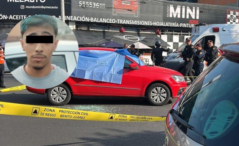 Conductor asesinado en la Narvarte