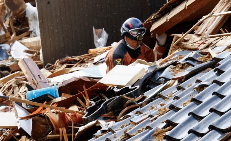 Jpon bombero sismo