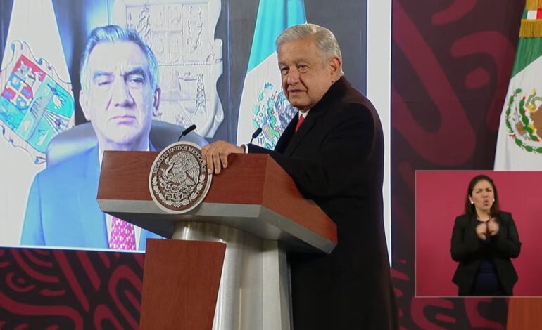 Avala presidente López Obrador trabajo de Américo en materia de seguridad en Tamaulipas