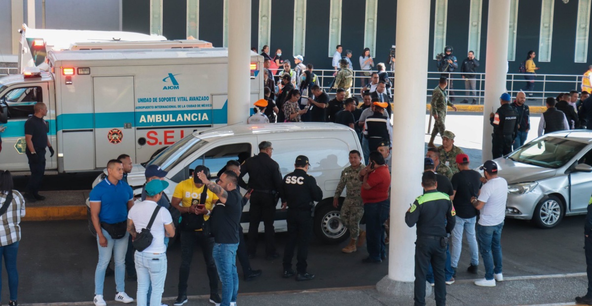 Procesan a sujeto que apuñaló a venezolano en terminal 2 del AICM