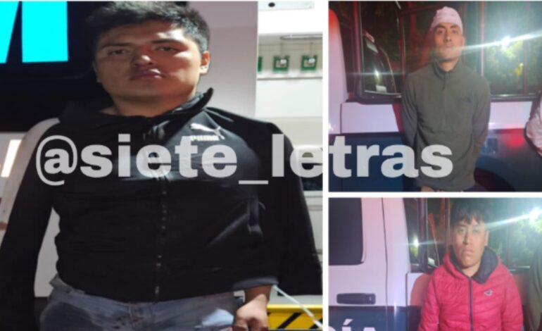Arrestan a 4 hombres tras atacar a policias en Xochimilco