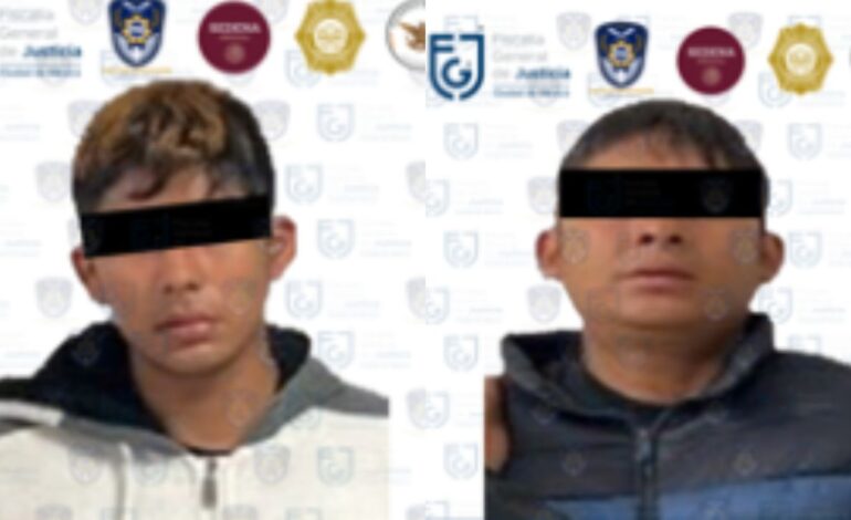 Caen 2 presuntos vendedores de droga tras cateo en la Gustavo A. Madero