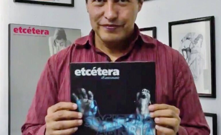 Marco Levario Turcott director y fundador de la revista etcetera