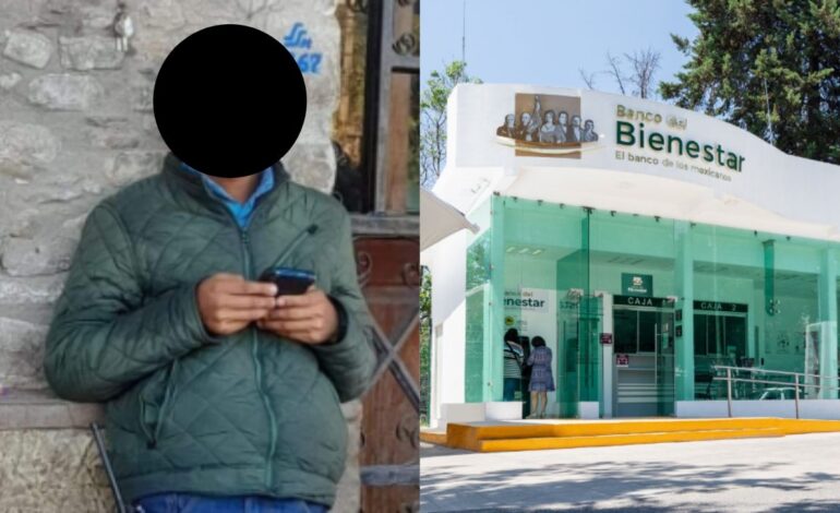 Oficial le roba apoyo del bienestar a abuelita en Hidalgo