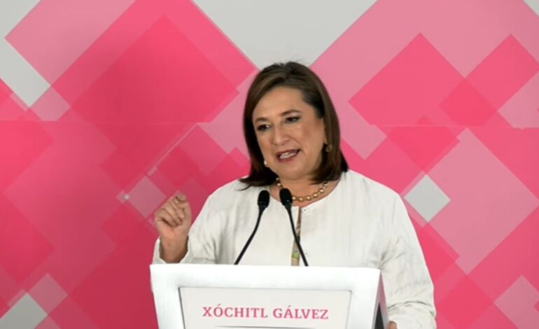 Xochitl Galvez red huachicol