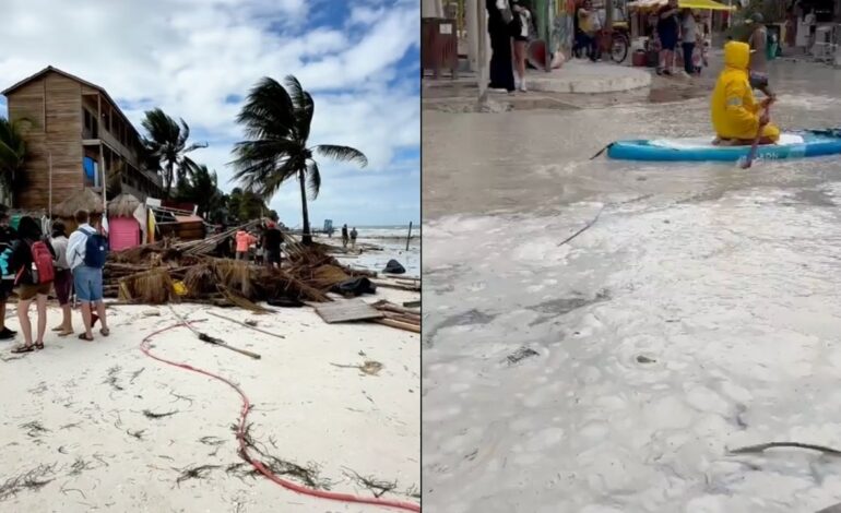 inundaciones Holbox