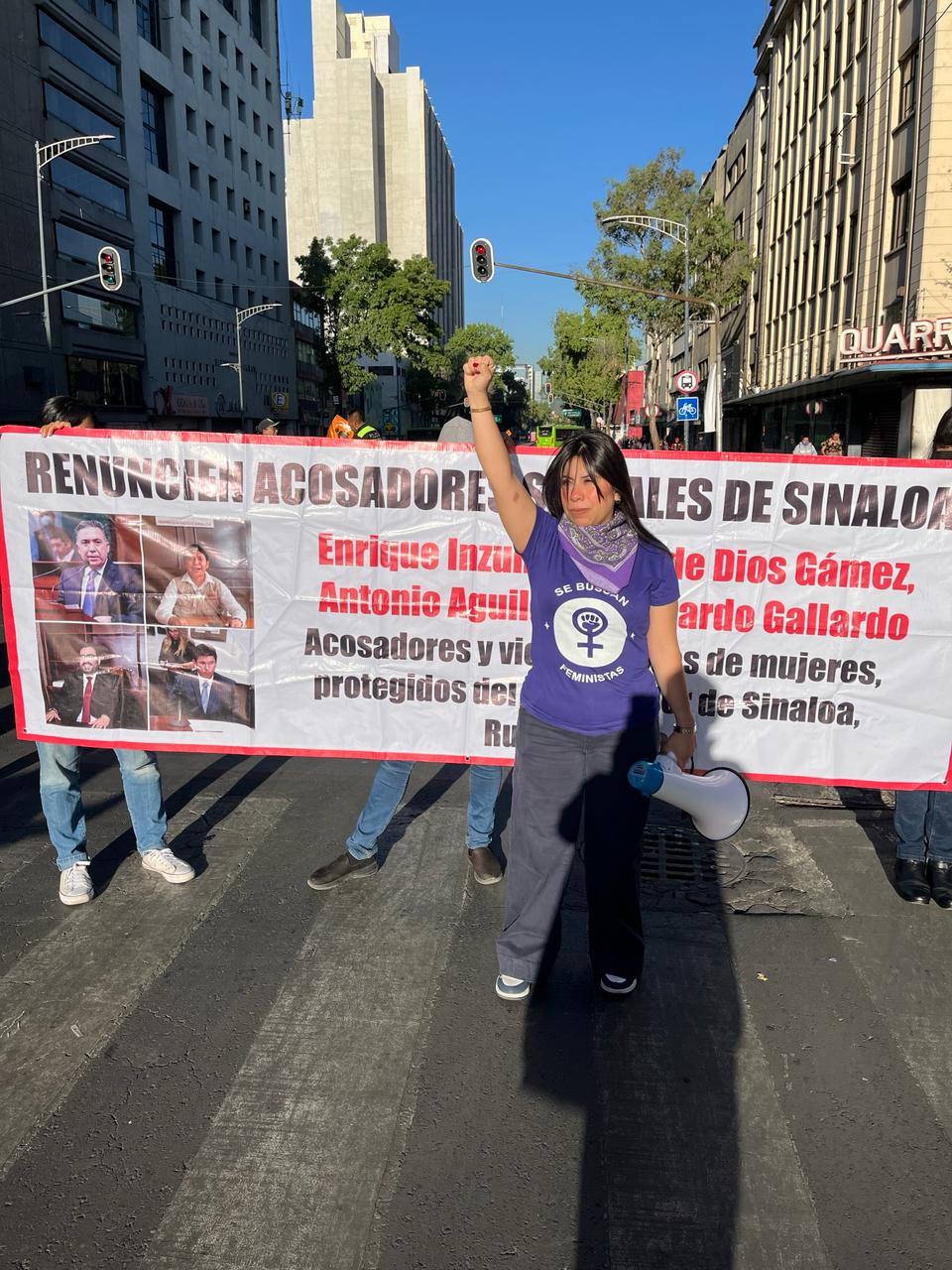 Candidatura al Senado de Inzunza Cázarez, fuera de la ley por acosador sexual: Colectivo feministas