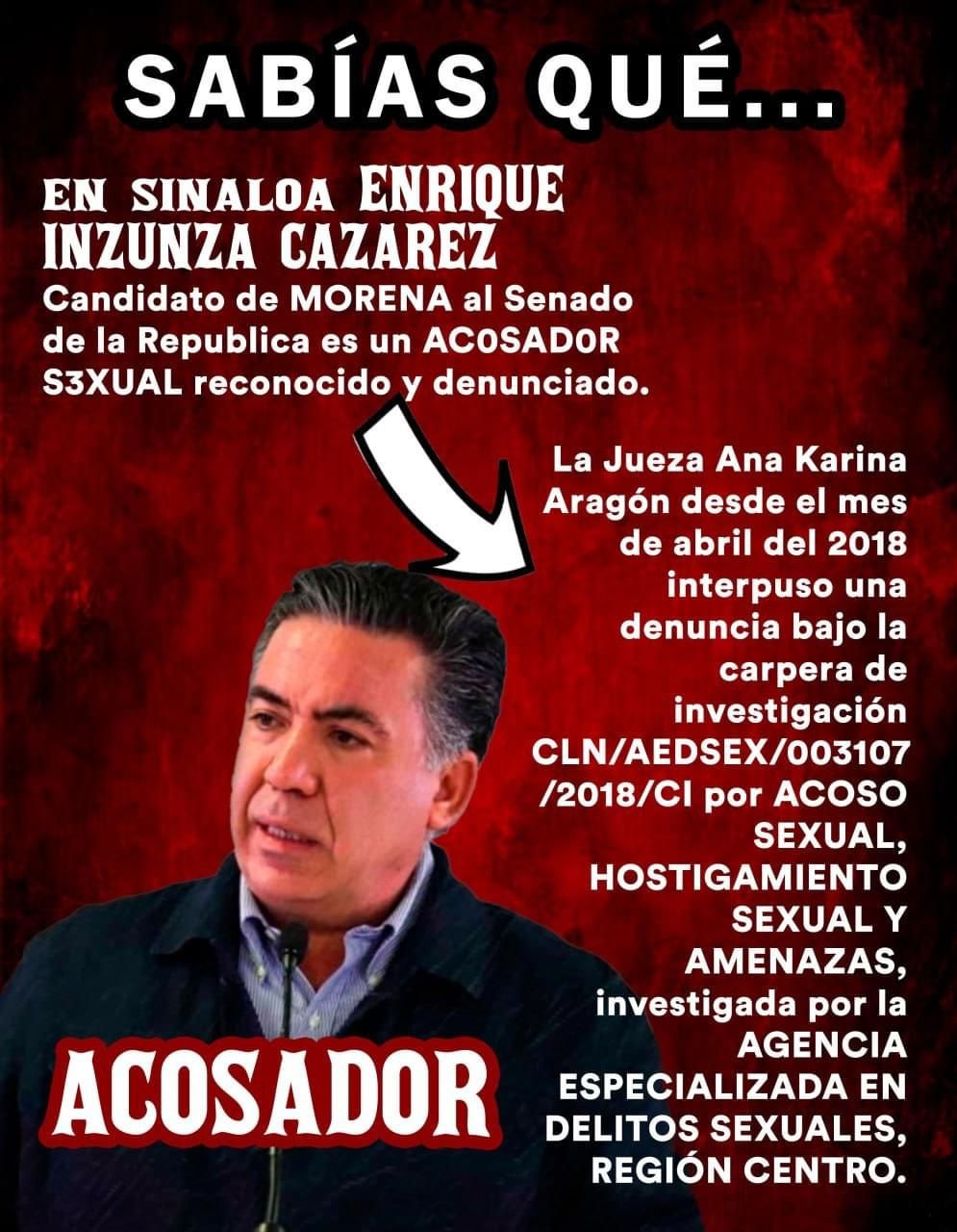 Morena premia con escaño en el Senado a acosador sexual