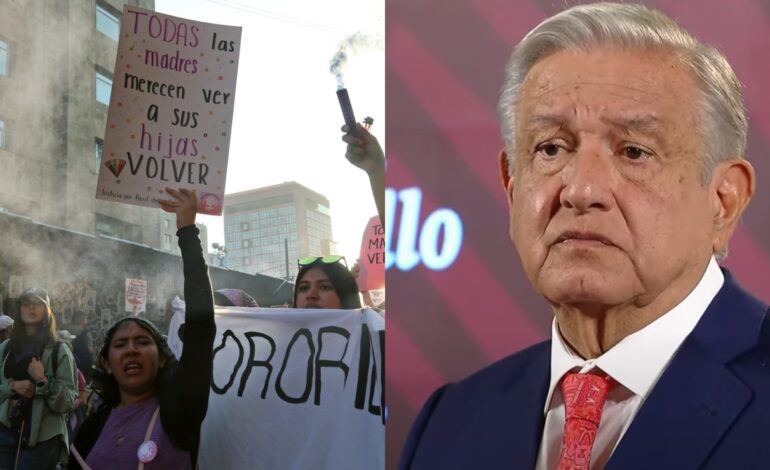 amlo mujeres marcha 8m