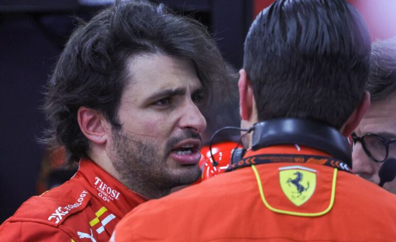 carlos sainz se perdera el gp de arabia saudita por apendicitis