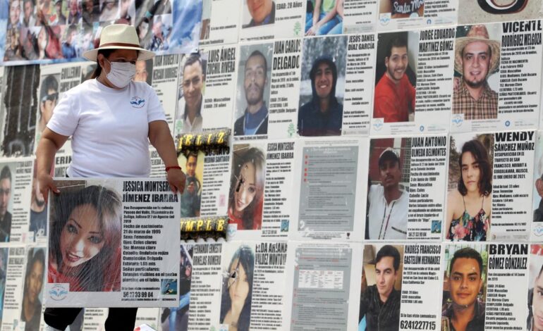continua la busqueda de 92 mil personas desaparecidas en mexico cnb