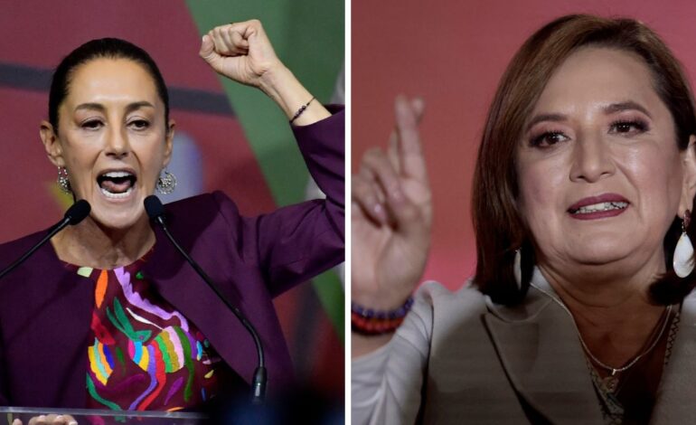 la carrera presidencial arranca en mexico con dos mujeres en contienda sheinbaum xochitl