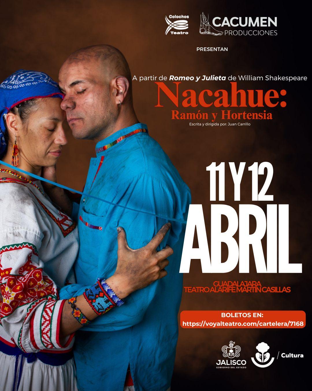 Nacahue: Ramón y Hortensia en el Teatro Alarife Martín Casillas de  Guadalajara