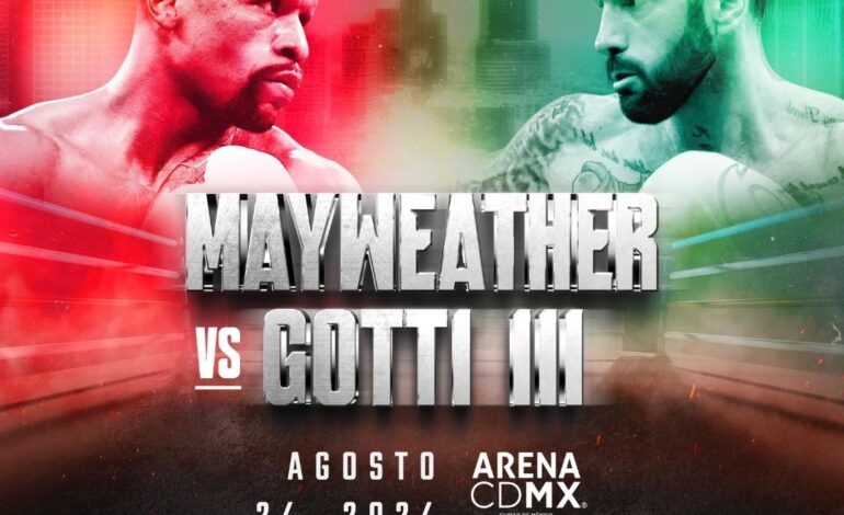 Arranca la venta general de boletos para MAYWEATHER VS. GOTTI III