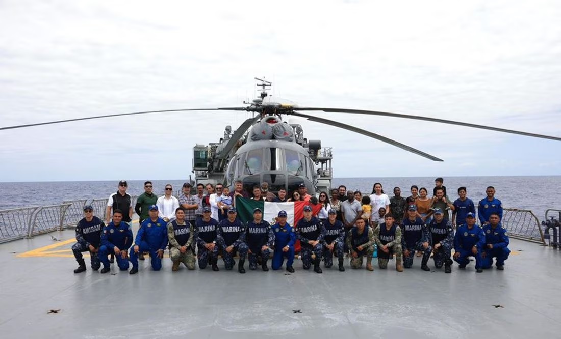 SRE detalla rescate de 34 mexicanos en Haití; López Obrador celebra operativo