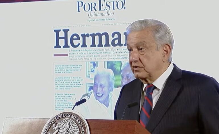 amlo lamenta muerte de su entranable amigo y periodista mario renato menendez