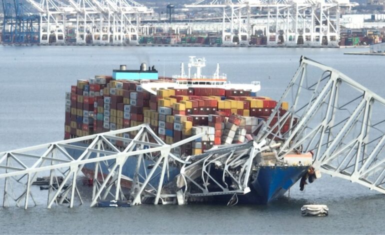 el fbi investiga sobre el puente derrumbado en baltimore eua