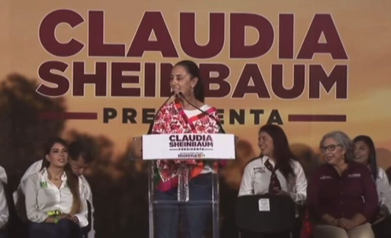 sheinbaum regresa a la huasteca potosina para reforzar programas sociales junto a rita ozalia