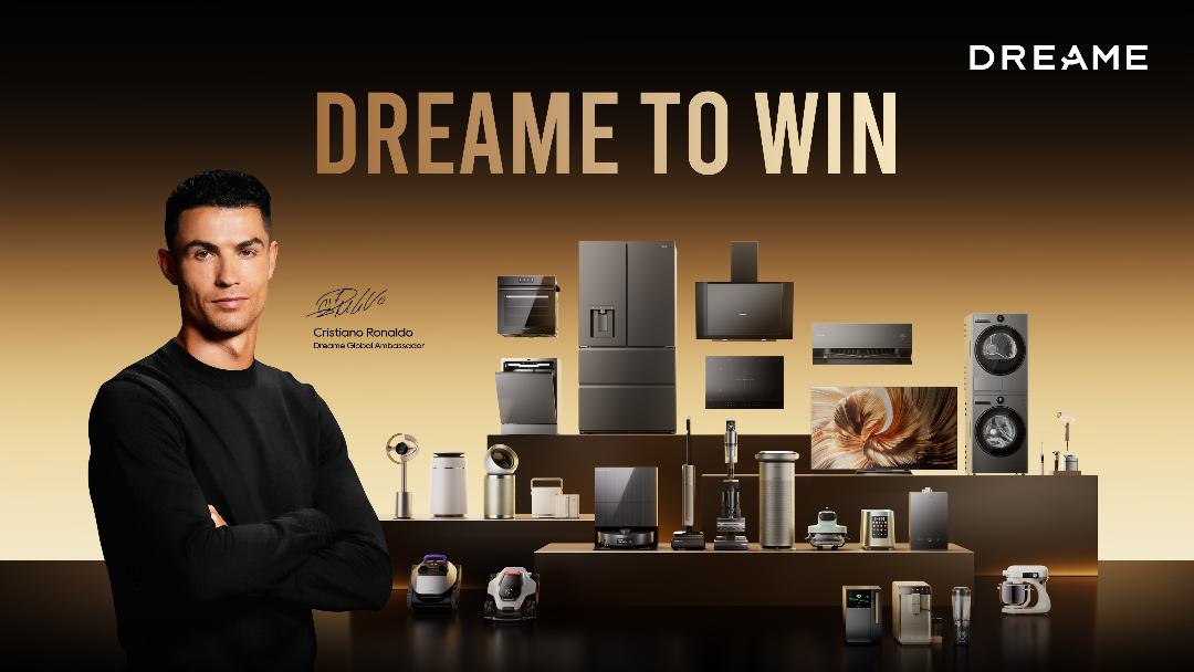 Una alianza poderosa: Dreame Technology presenta a Cristiano Ronaldo como su nuevo Embajador Global de Marca