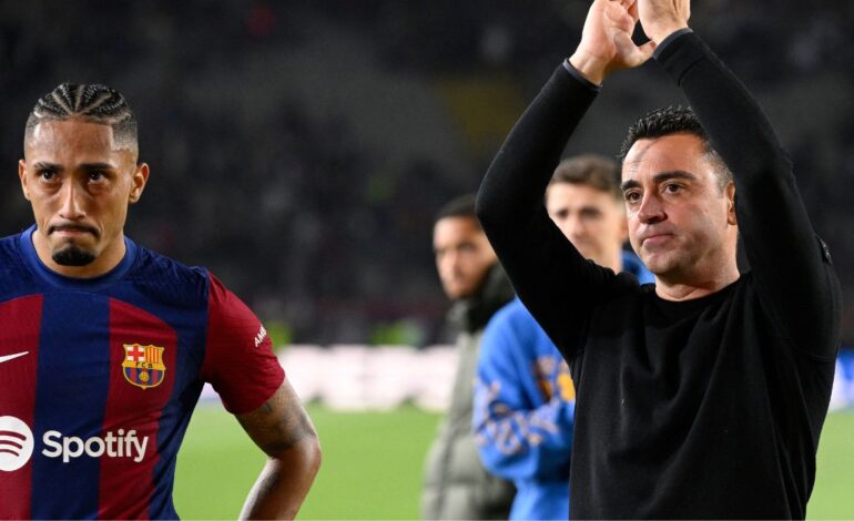 xavi seguira como entrenador del fc barcelona