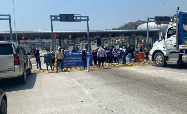 bloqueo caseta Tlalpan