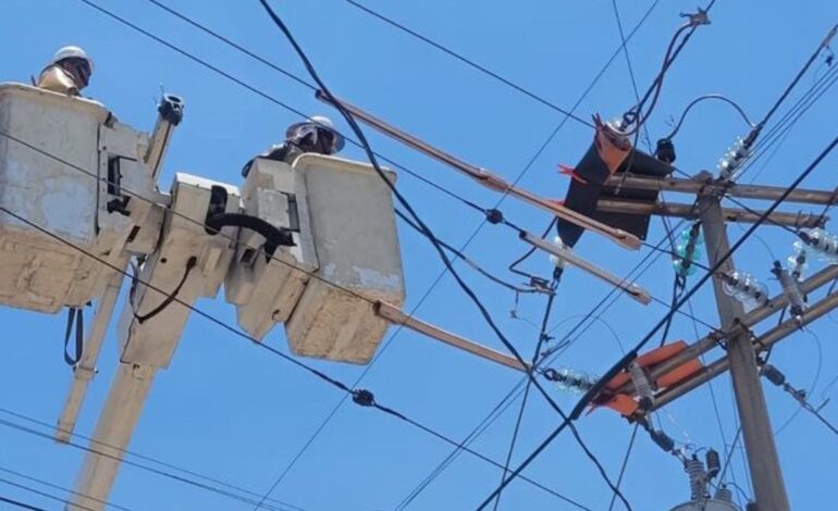 cortes de luz en plena ola de calor afectan diversos estados del pais