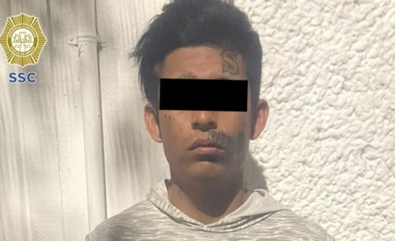 hombre armado Milpa Alta