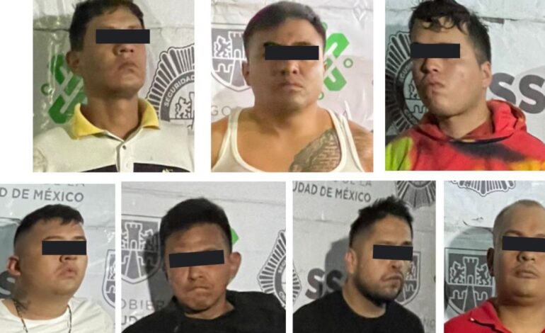 Detienen a 7 secuestradores durante operativo de rescate en Tecámac