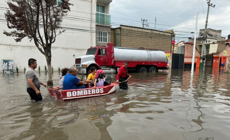 Inundación por canal desbordado afecta más de 400 casas en Rancho San Blas