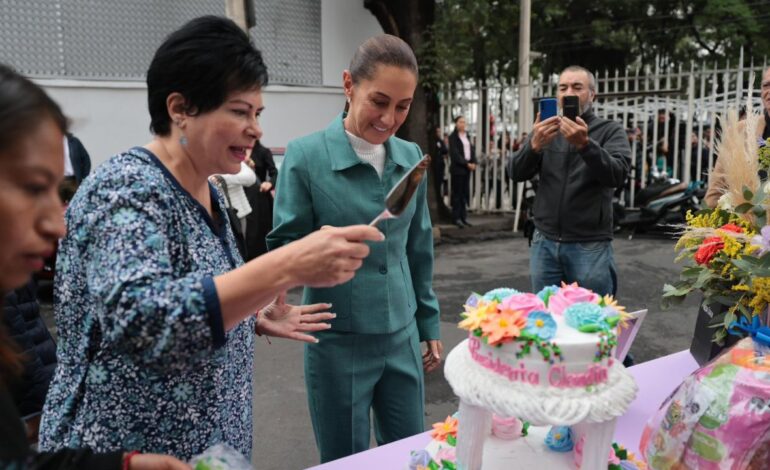 Sheinbaum cumpleanos