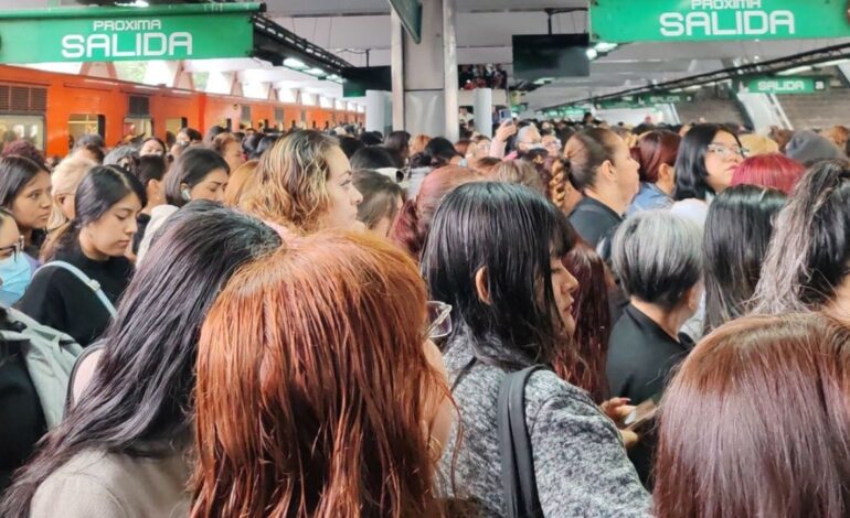 precaucion metro cdmx implementa avance lento en 10 lineas por lluvia