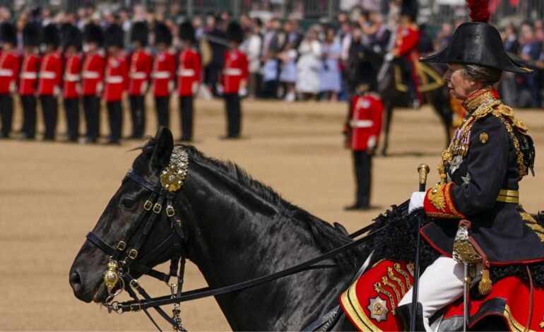princesa ana inglaterra hospitalizada heridas leves incidente golpeada caballo