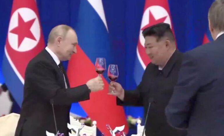 Putin y Kim Jong Un pactan “asistencia mutua en caso de agresión”