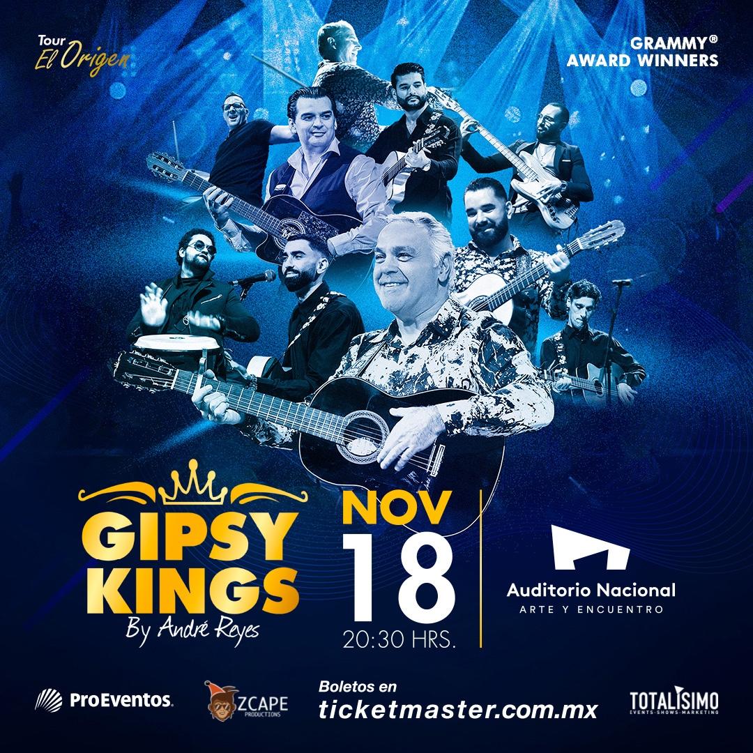 GIPSY KINGS  regresa al Auditorio Nacional