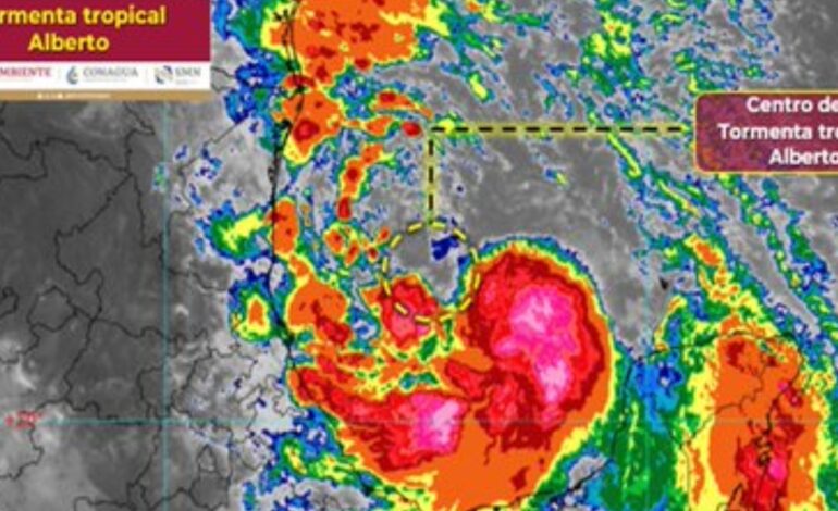 tormenta tropical alberto