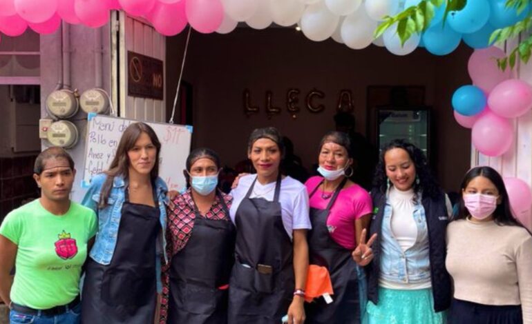 Inauguran comedor operado por mujeres trans para apoyar población vulnerable en CDMX