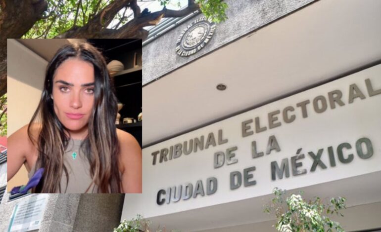 Alessandra Rojo denuncia intento de fraude electoral en la Cuauhtémoc