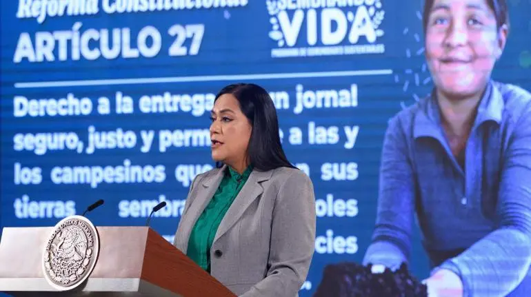 El asistencialismo no existe más en México, sentencia Ariadna Montiel