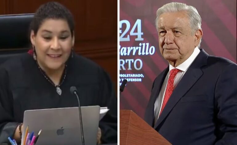 ha actuado muy bien amlo elogia a lenia batres como ministra de la scjn