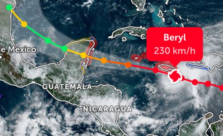 huracan beryl proteccion civil 1