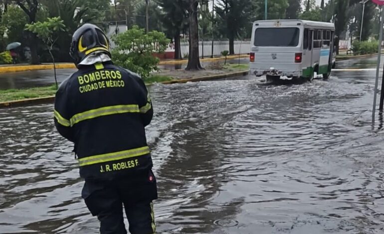 Activan alerta amarilla por lluvias fuertes en CDMX