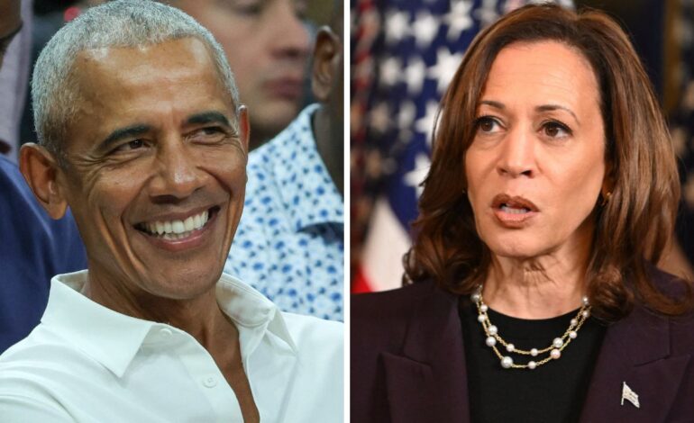 Obama respalda la candidatura presidencial de Kamala Harris