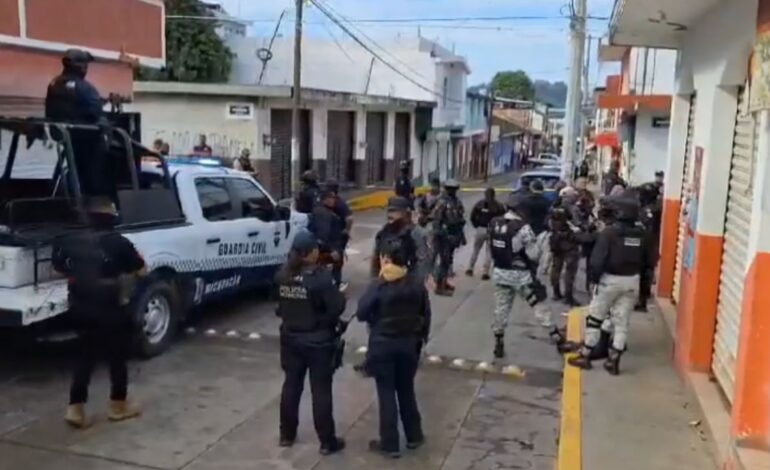 Ataque del CJNG a policía municipal de Tingambato deja un muerto